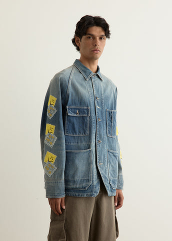 12oz Denim CACTUS Coverall (PECKISH AMIGO Sleeve Model)