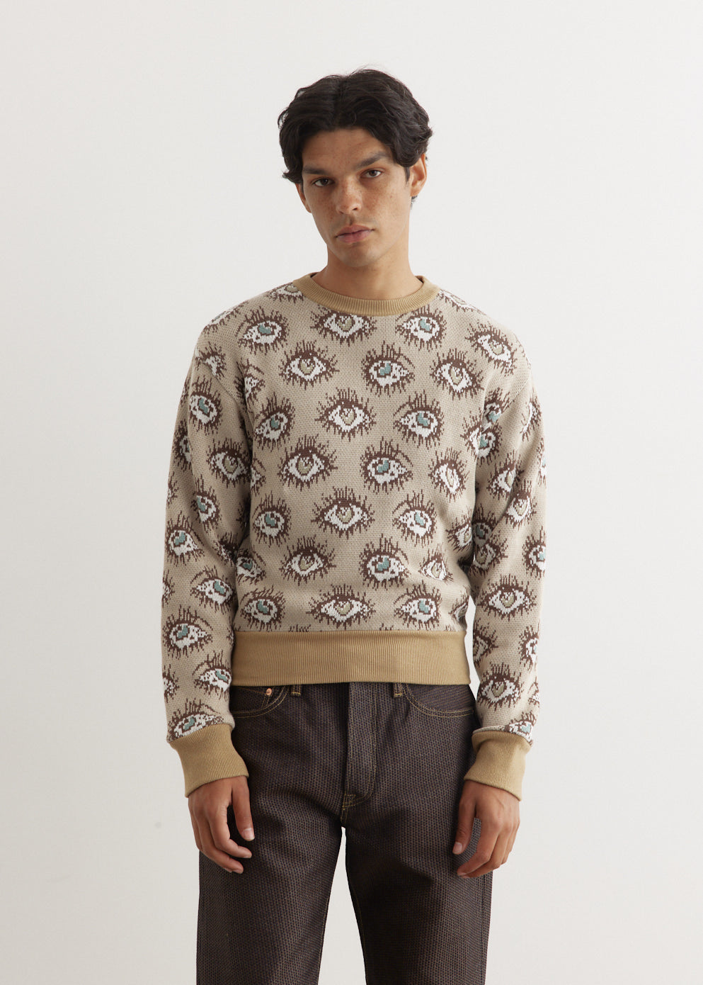 Kapital - 8G Jacuqard Knit SPEAKEASY Vintage Sweater - Knitwear,Specials : American Fashion Style Bags On Sale Kapital - 8G Jacuqard Knit SPEAKEASY Vintage Sweater - Knitwear,Specials : American Fashion Style Bags On Sale