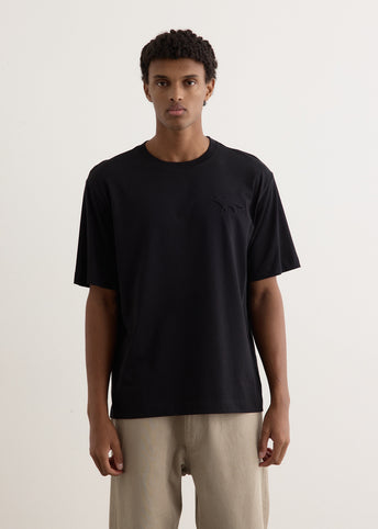 Embossed Profile Fox Oversized T-Shirt