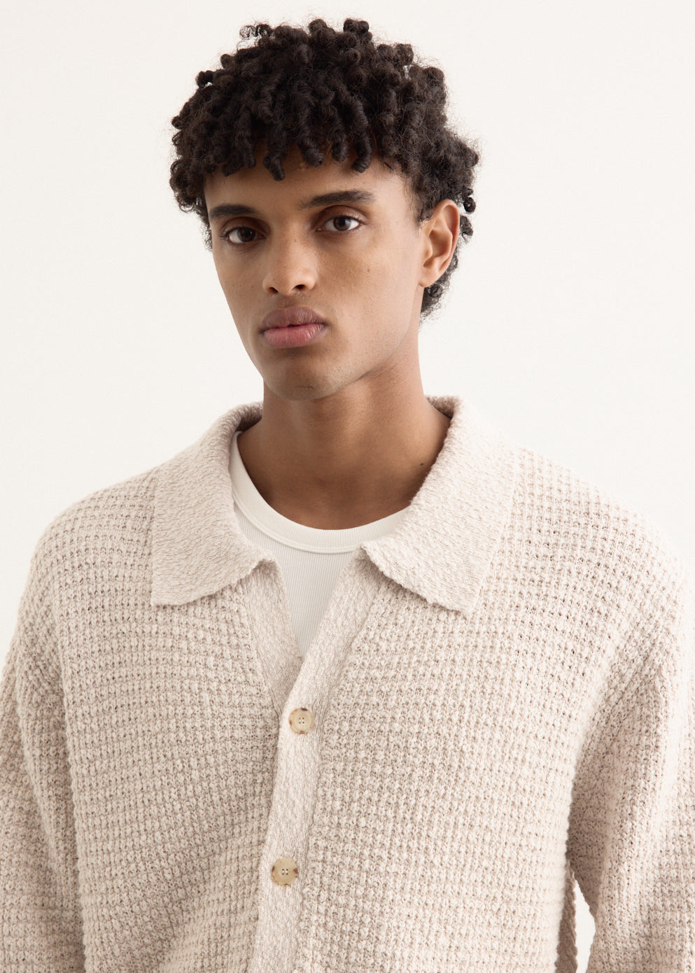 Textured Knit Cardigan