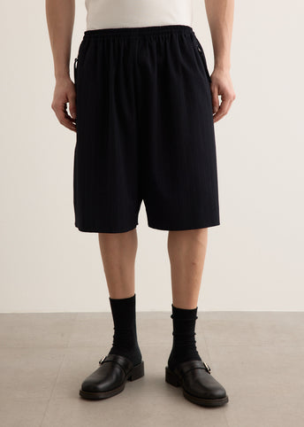 Rubbero Vis Pinstripe Shorts