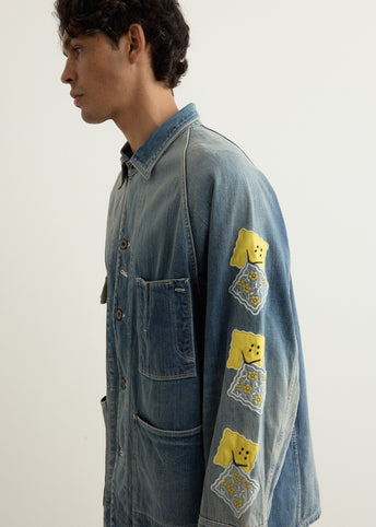 12oz Denim CACTUS Coverall (PECKISH AMIGO Sleeve Model)