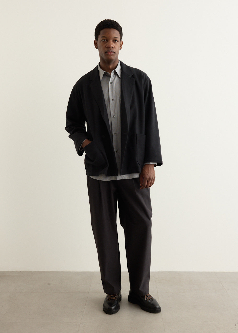Wool Jersey Jacket
