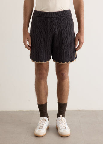 x CLOT by Edison Chen Crochet Shorts