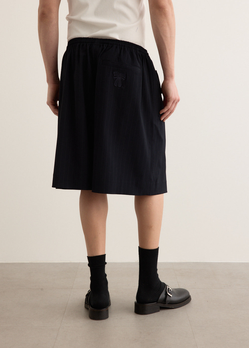 Rubbero Vis Pinstripe Shorts