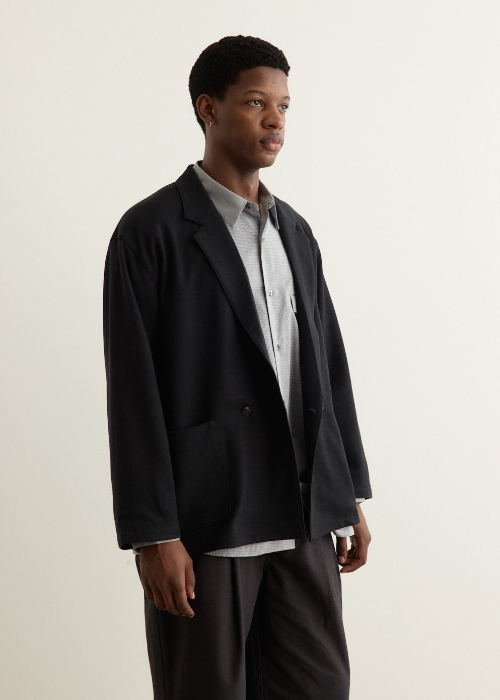 Wool Jersey Jacket