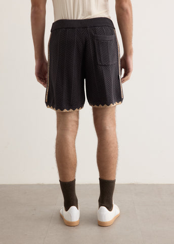 x CLOT by Edison Chen Crochet Shorts