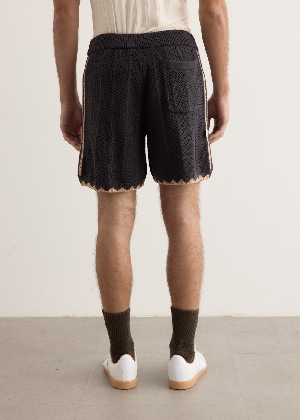 x CLOT by Edison Chen Crochet Shorts