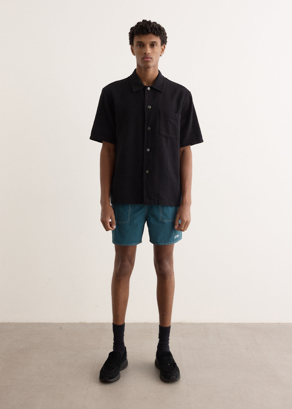 Talley Contrast Stitch Swim Shorts