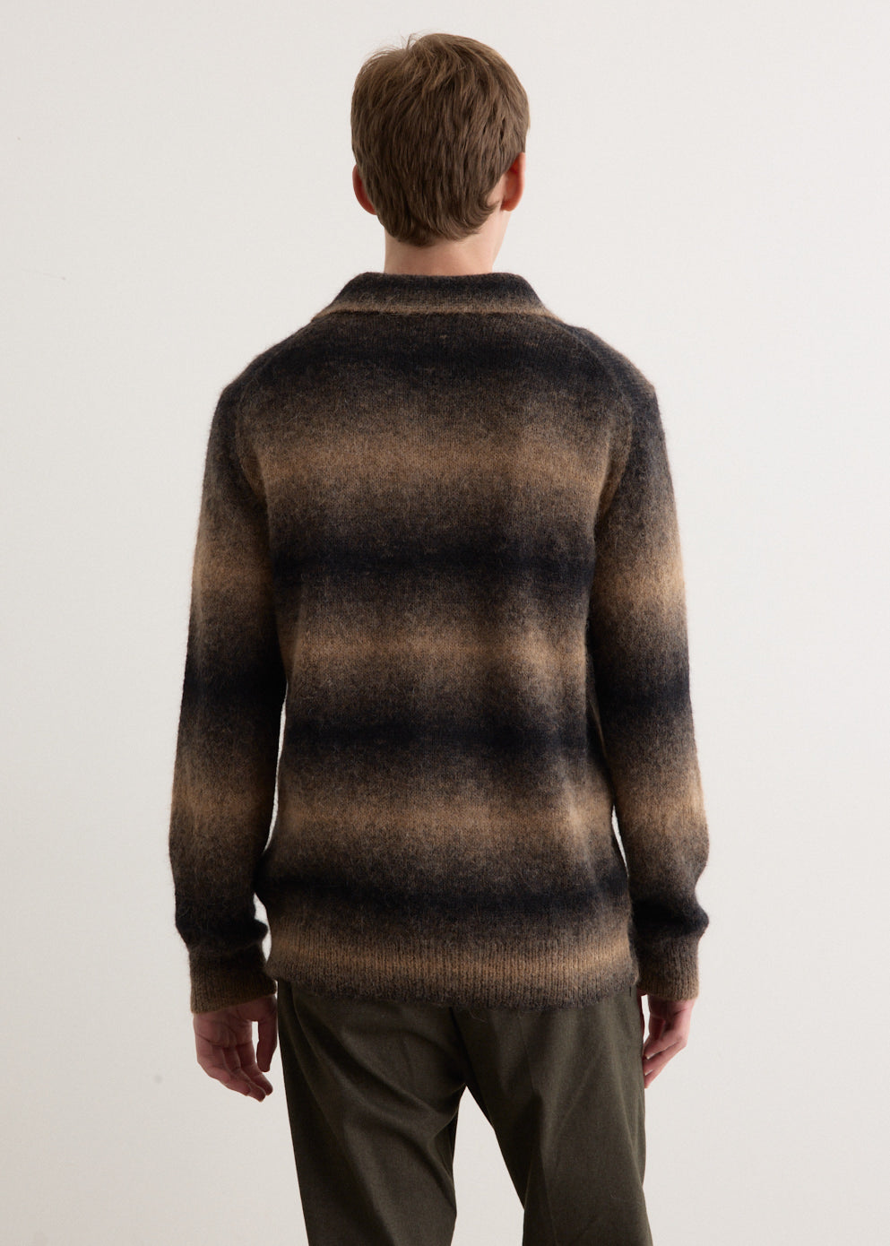 Alfie Long Sleeve Polo Cardigan