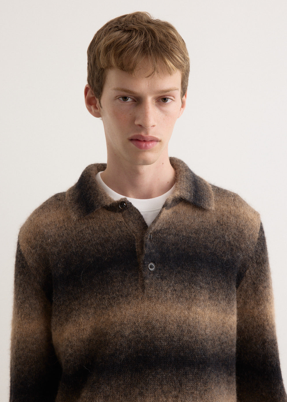 Alfie Long Sleeve Polo Cardigan