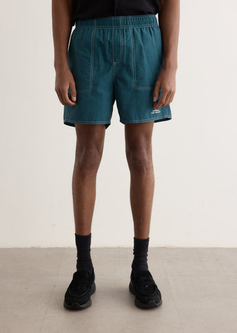 Talley Contrast Stitch Swim Shorts