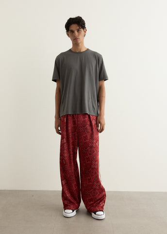 Smooth Jersey COOKIE Bandanna Baggy Track Pants