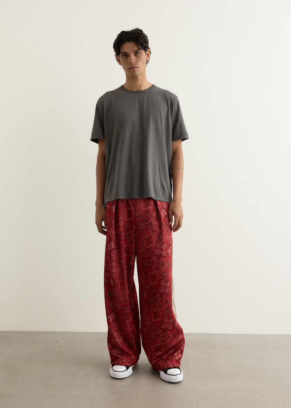 Smooth Jersey COOKIE Bandanna Baggy Track Pants
