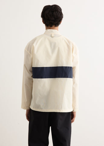 Stripe Nylon Oxford Boat Jacket