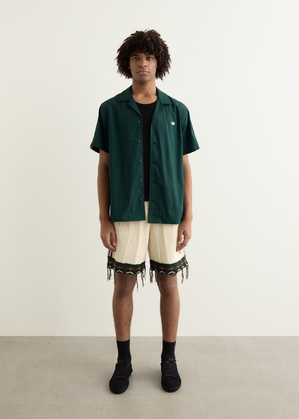 x CLOT by Edison Chen Crochet Shorts