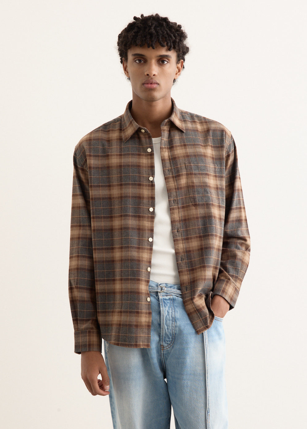 DEON Brushed Cotton Flannel Shirt