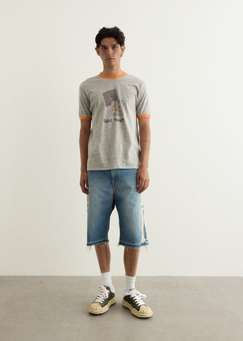 TOP Jersey RINGER T-Shirt (TOUGH PECKISH BOWY)