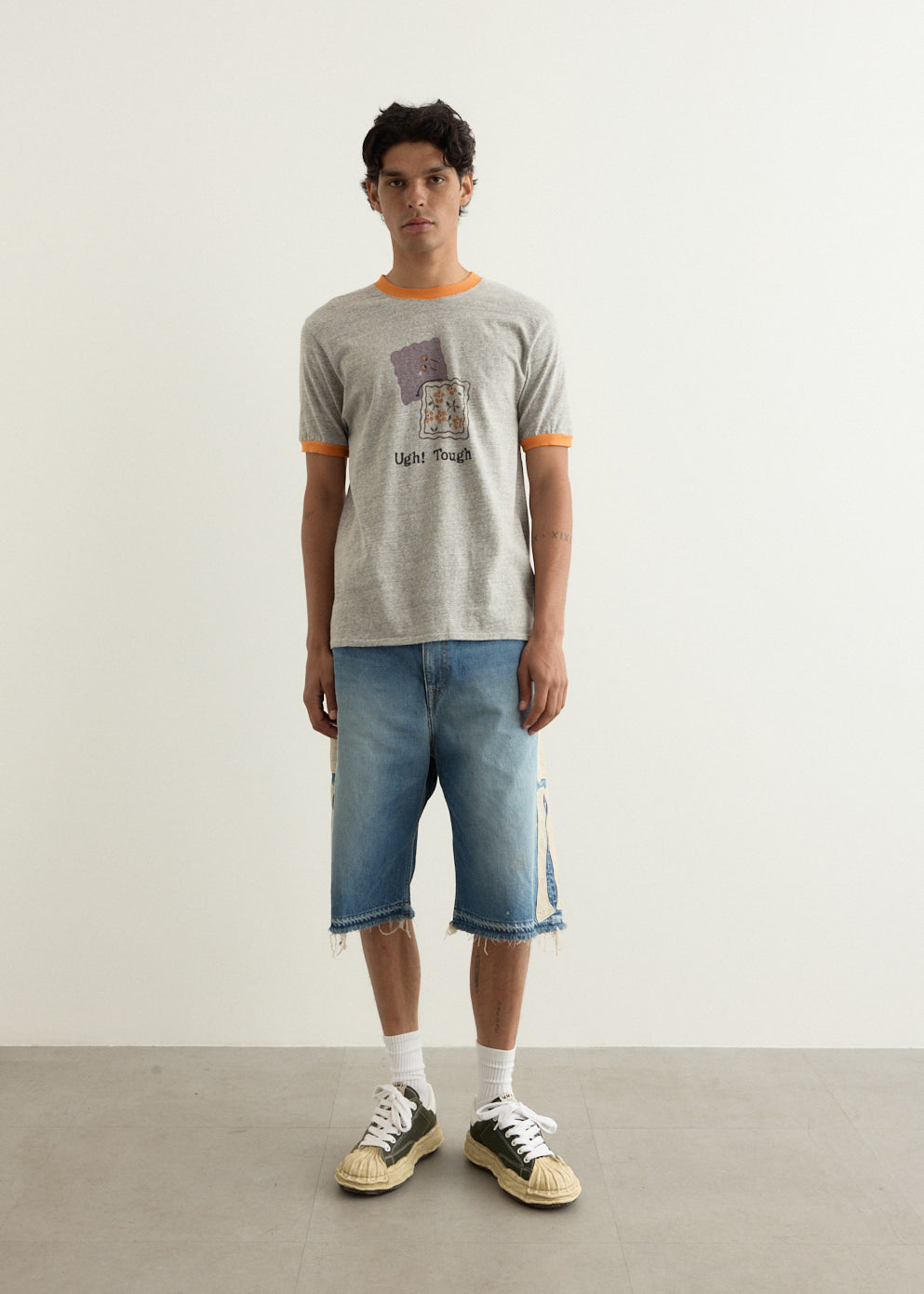 TOP Jersey RINGER T-Shirt (TOUGH PECKISH BOWY)