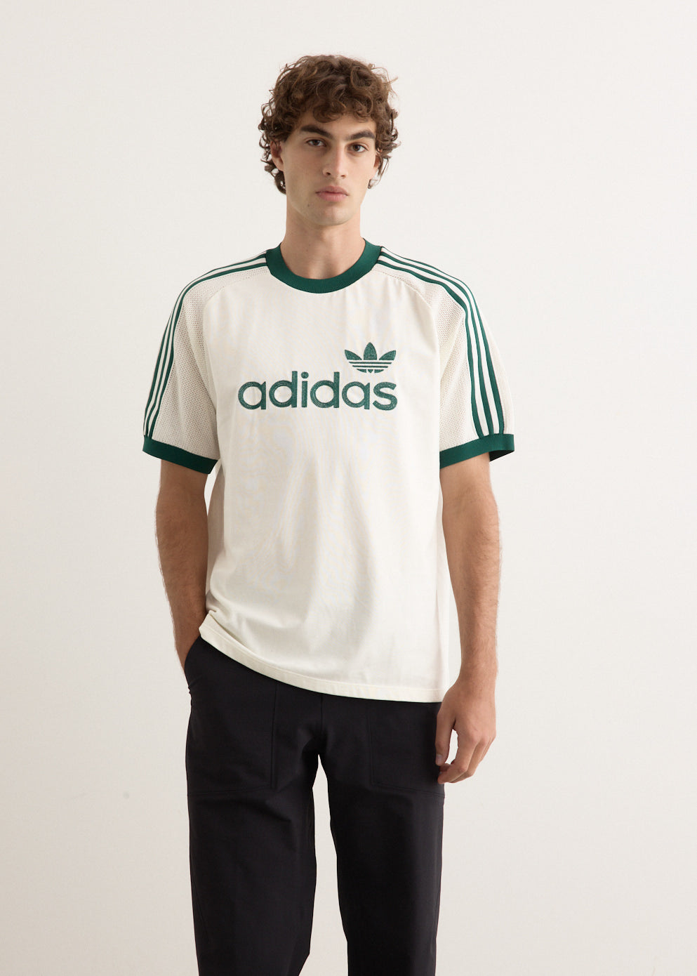 Adidas - Premium Knitted T-Shirt - Tshirt logo,Specials : American Fashion Style Bags On Sale