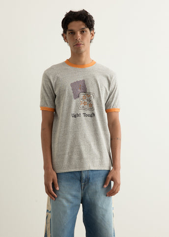 TOP Jersey RINGER T-Shirt (TOUGH PECKISH BOWY)