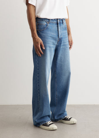 Le De-Nimes Large Jeans