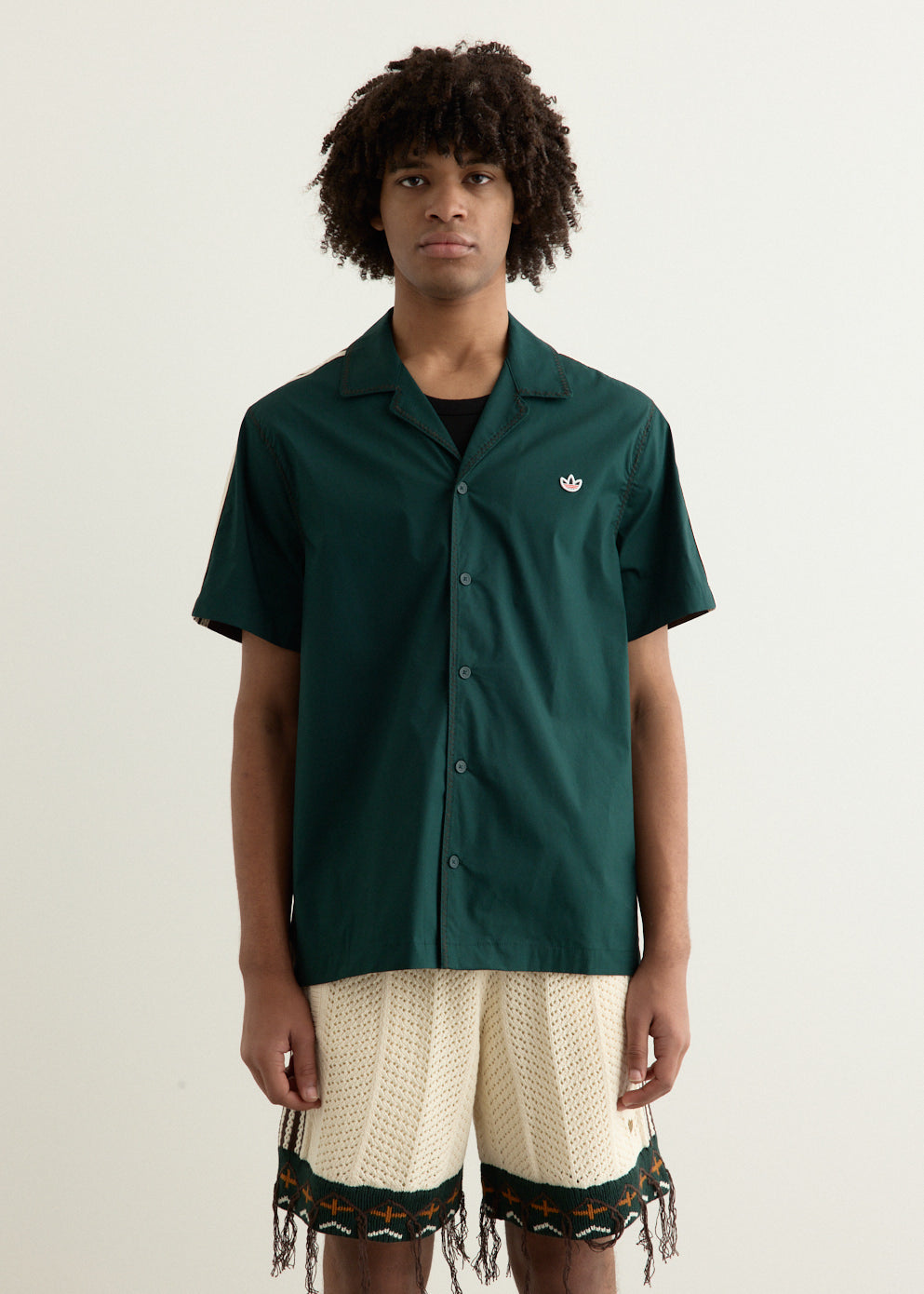 x CLOT by Edison Chen Bowling Shirt