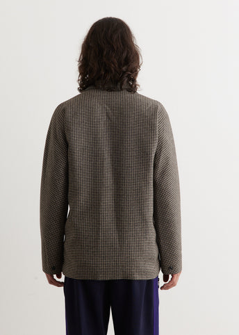 Poly Houndstooth Miles Jacket