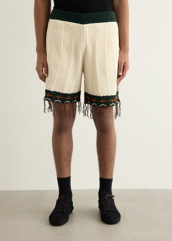 x CLOT by Edison Chen Crochet Shorts