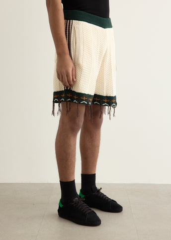 x CLOT by Edison Chen Crochet Shorts