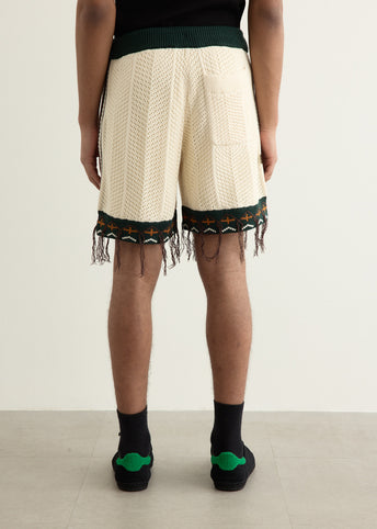 x CLOT by Edison Chen Crochet Shorts