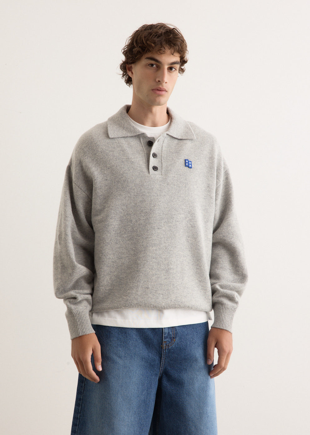Ader Error - Significant Patch Polo - Knitwear,All Products : American Fashion Style Bags On Sale Ader Error - Significant Patch Polo - Knitwear,All Products : American Fashion Style Bags On Sale