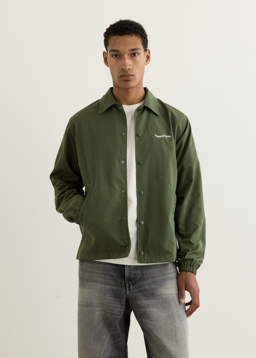 Wordmark Coach Jacket