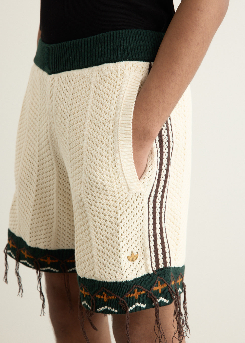 x CLOT by Edison Chen Crochet Shorts