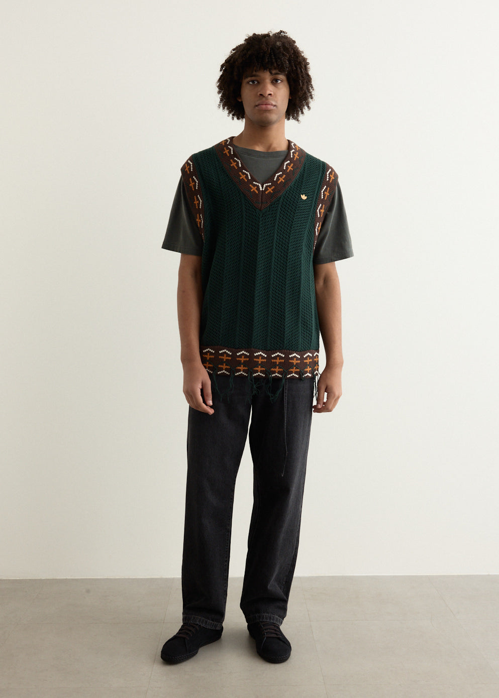 x CLOT by Edison Chen Crochet Vest