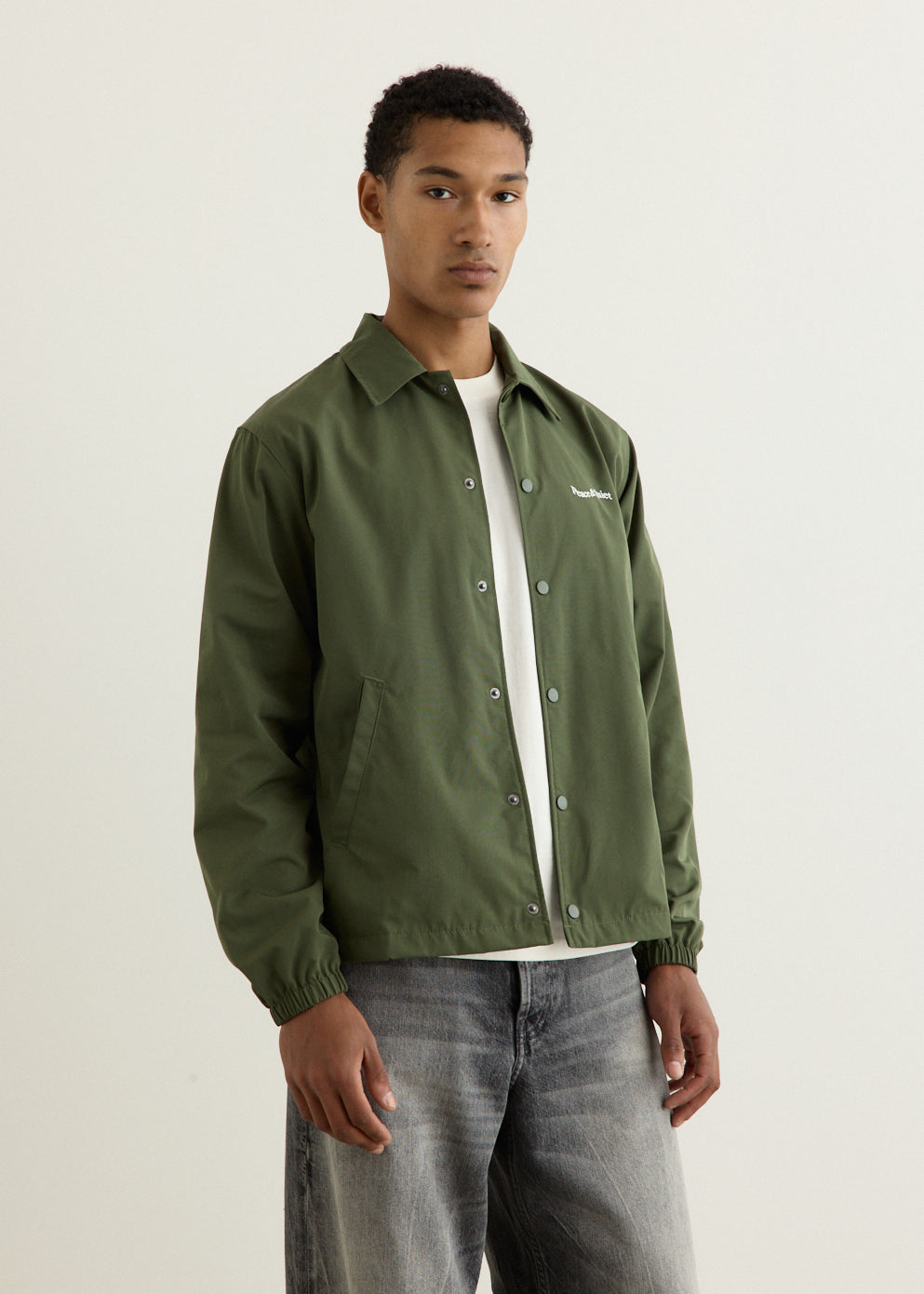 Wordmark Coach Jacket