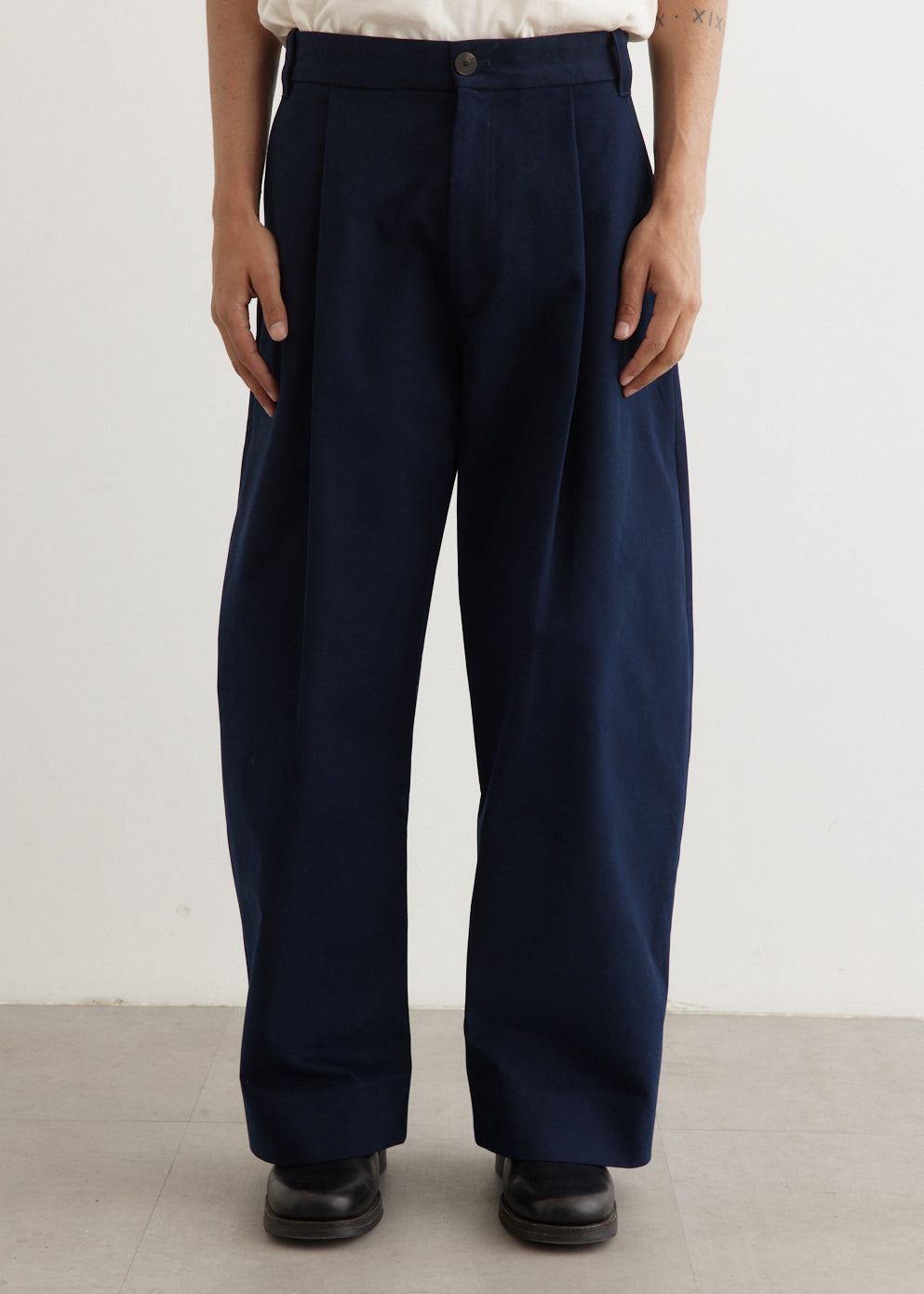 Studio Nicholson - Deep Pleat Volume Pants - Pant,Specials : American Fashion Style Bags On Sale Studio Nicholson - Deep Pleat Volume Pants - Pant,Specials : American Fashion Style Bags On Sale