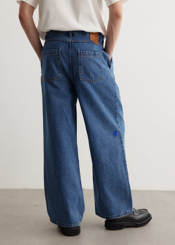 Significant Pleat Front Jeans