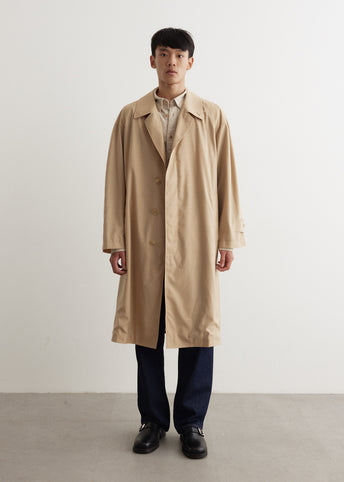 Super Fine Tropical Wool Soutien Collar Coat