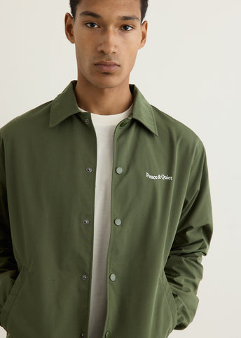 Wordmark Coach Jacket