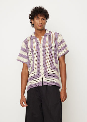 Flagship Crochet Short Sleeve Shirt
