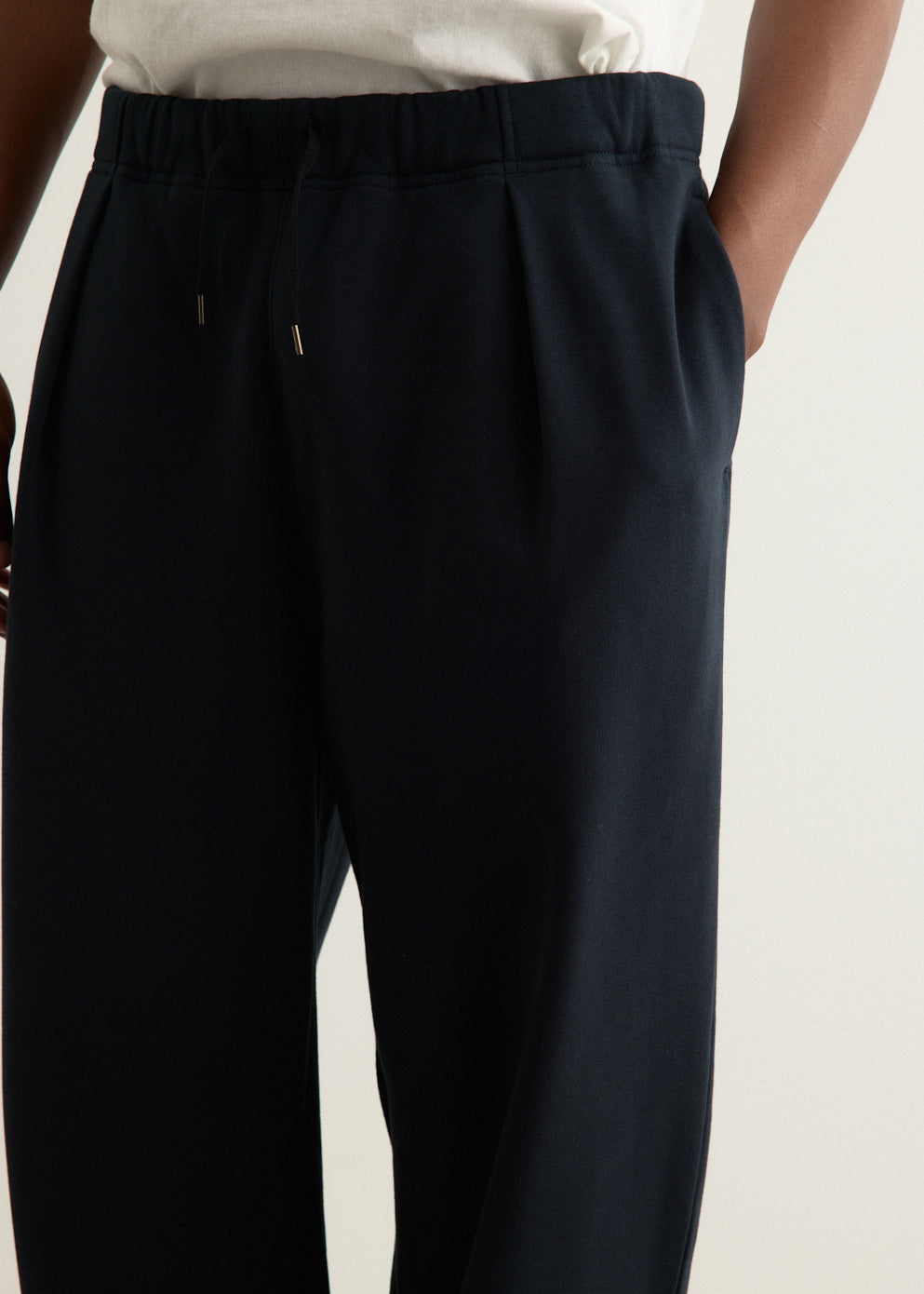 Cotton Jersey Wide Pants