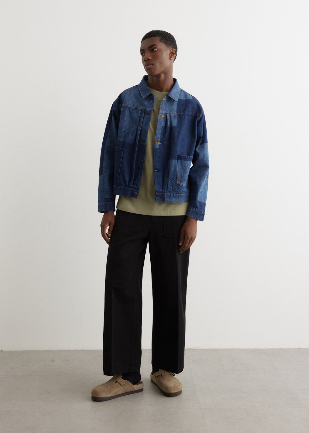 Needles M.W. Jean Jacket - 12oz Denim / Glitch Stitch