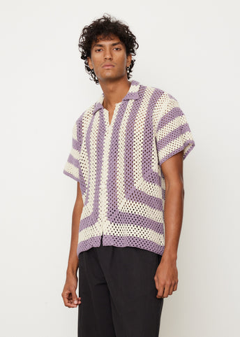 Flagship Crochet Short Sleeve Shirt