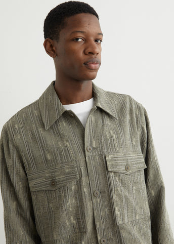 Stereo Jacquard Work Jacket