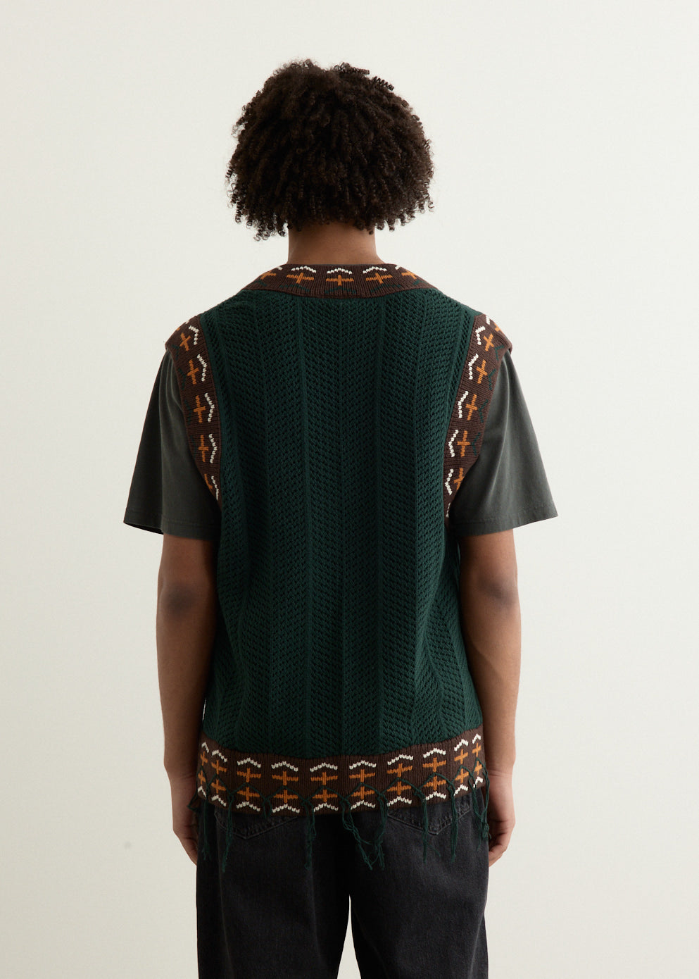 x CLOT by Edison Chen Crochet Vest