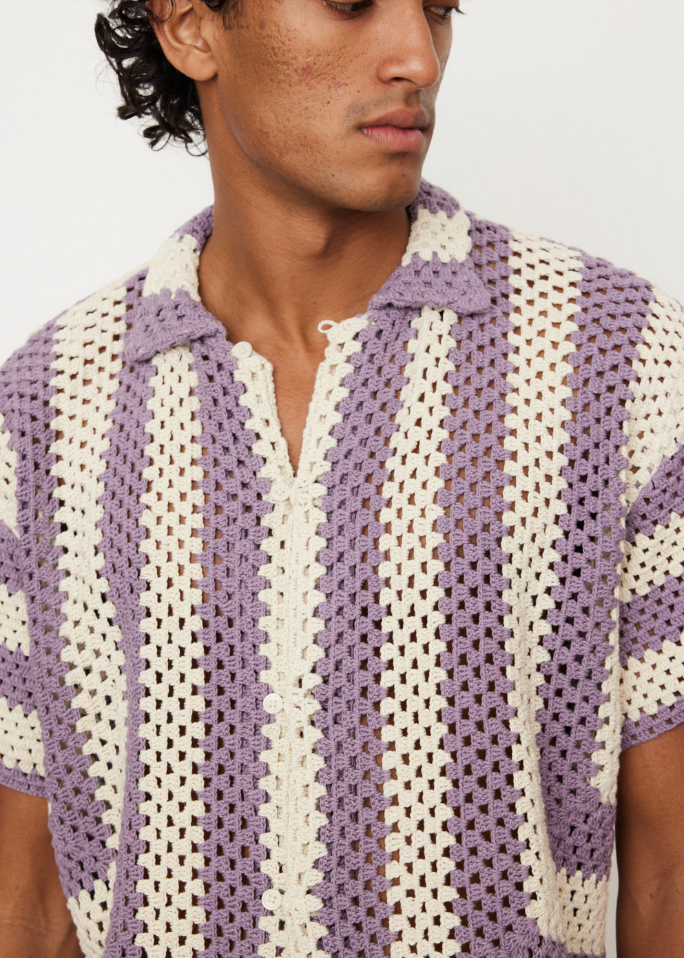 Flagship Crochet Short Sleeve Shirt