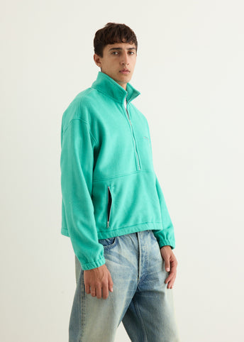 Pure Silk Comfort Fleece Half Zip Pullover