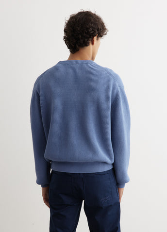 Bold Fox Head Patch Comfort Ribbed Jumper