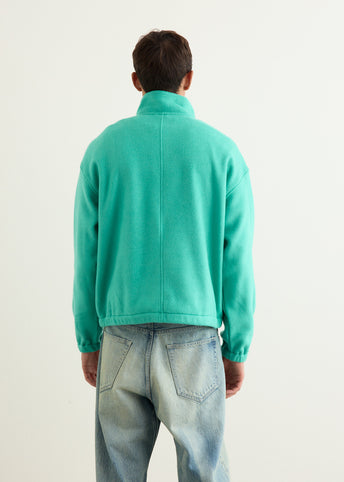 Pure Silk Comfort Fleece Half Zip Pullover